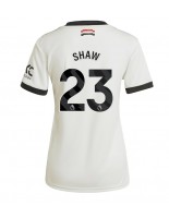 Manchester United Luke Shaw #23 Alternativní Dres pro Dámské 2024-25 Krátký Rukáv